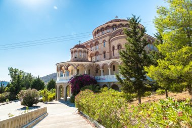 Aziz Nektarios kilise Aegina Adası