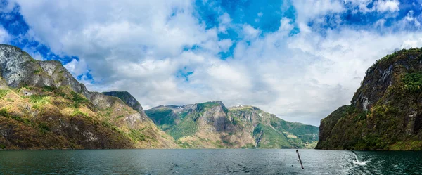 Vista a Sognefjord in Norvegia — Foto Stock