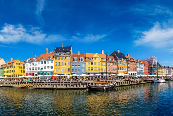 Kopenhag Nyhavn bahşı — Stok fotoğraf