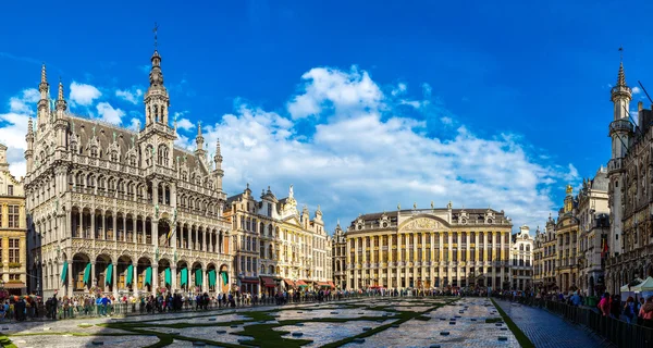 A Grand Place em Bruxelas — Fotografia de Stock