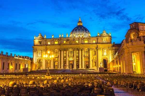 Basílica de São Pedro no Vaticano — Fotografia de Stock