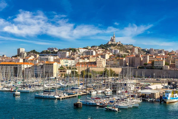 Vecchio porto di Marsiglia, Francia — Foto Stock