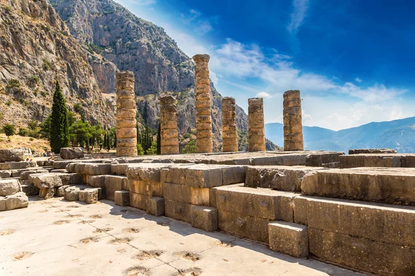 Tempio di Apollo a Delfi — Foto Stock