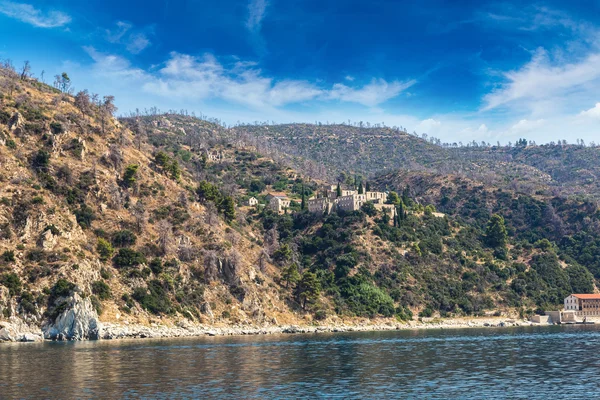 Montañas Athos en Grecia — Foto de Stock