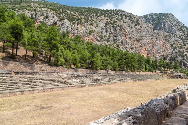 Estádio antigo em Delphi — Fotografia de Stock