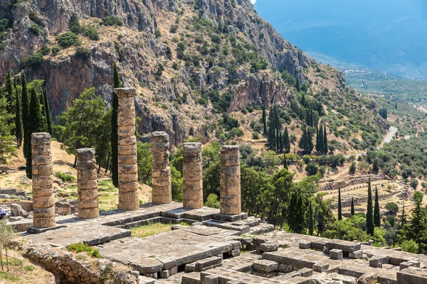 Tempel des Apollo in Delphi — Stockfoto