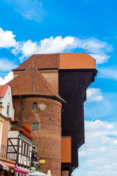 Grúa portuaria Gdansk —  Fotos de Stock