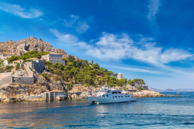 Hidra Adası yaz gün