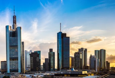 Frankfurt 'un hava görüntüsü