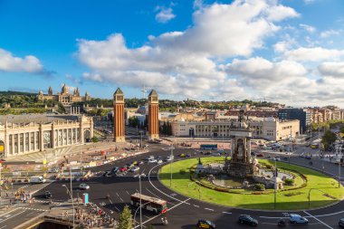 Barcelona merkezinin görünümü