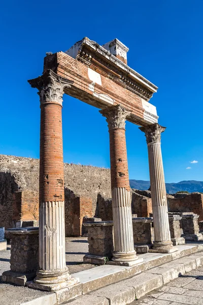 Ancient Stadium in Pompeii city — Stock Photo, Image