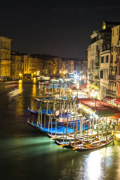 Canal Grande Velencében, Olaszországban — Stock Fotó