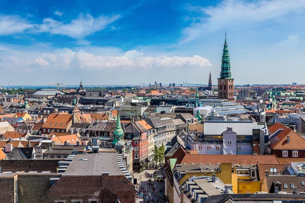 Copenhagen City. Beautiful summer day — Stock Photo, Image