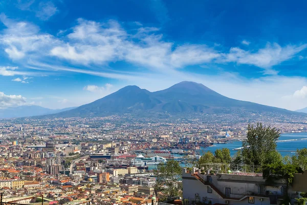 Napoli ve İtalya Vezüv Yanardağı — Stok fotoğraf