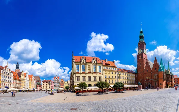 Gammalt stadshus i wroclaw — Stockfoto