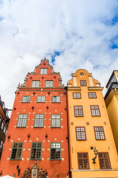 Stortorget hely Gamla Stan, Stockholm — Stock Fotó