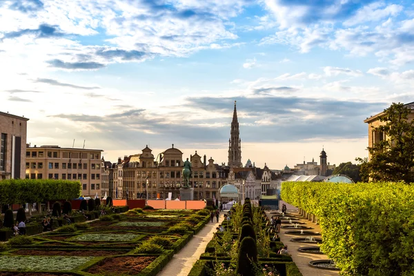 Bruxelles in una bella giornata estiva — Foto Stock