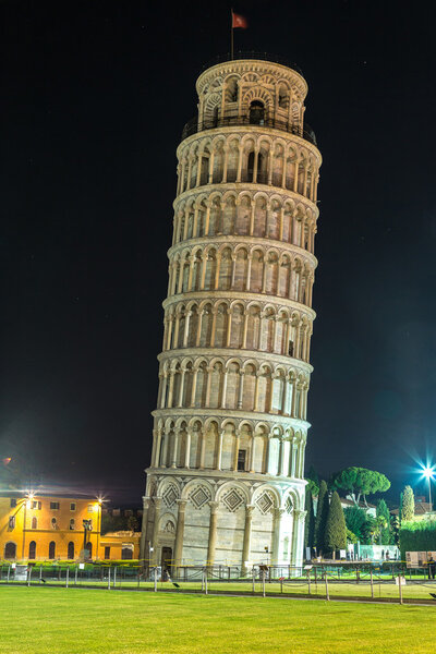 Leaning tower in Pisa