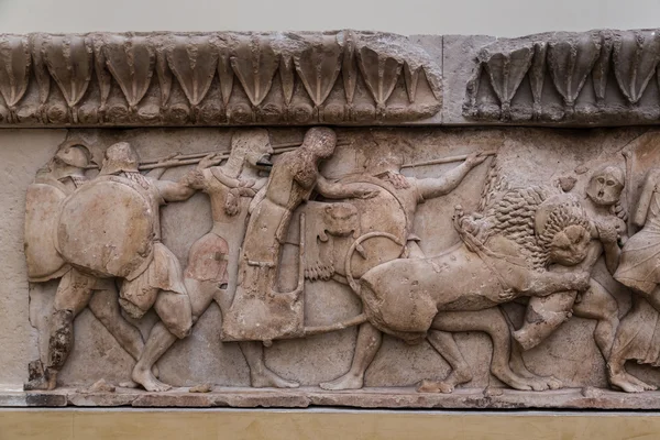 Starověké řecké ornament v Delphi — Stock fotografie