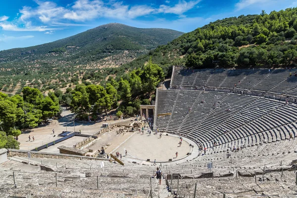 Epidaurus Anfiteatro en Grecia —  Fotos de Stock