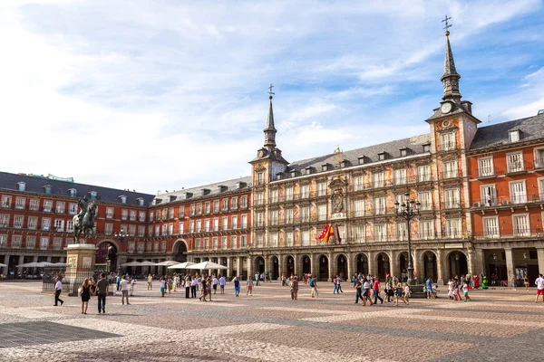 Estatua de Felipe III en la plaza Mayor — Foto de Stock