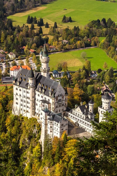 Castelo de Neuschwanstein na Alemanha — Fotografia de Stock