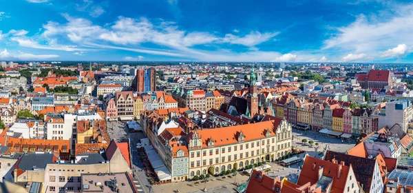 Marknadstorget i Wroclaw — Stockfoto