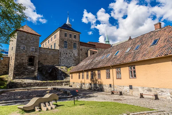 Castillo Akershus Fortaleza en Oslo — Foto de Stock