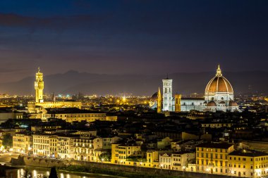 Panoramik sunset Floransa