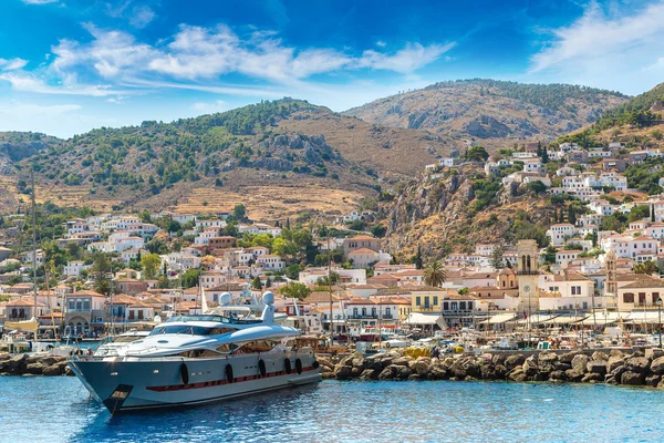 Hydra island  in summer day — Stock Photo, Image