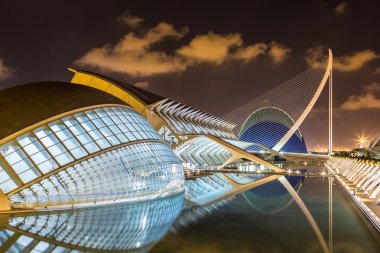 Valencia, İspanya 'da Sanat ve Bilim Şehri