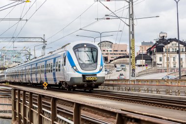 İsveç'te modern tren