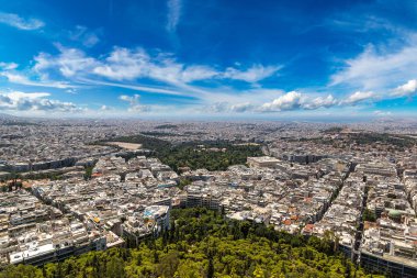 Atina, Yunanistan'ın panoramik manzarasını