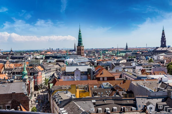 Ciudad de Copenhague. Hermoso día de verano —  Fotos de Stock