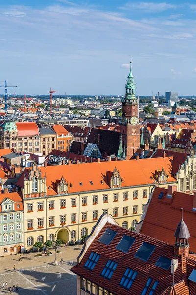 Rynek we Wrocławiu — Zdjęcie stockowe