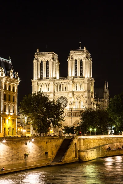 Cattedrale di Notre Dame a Parigi — Foto Stock