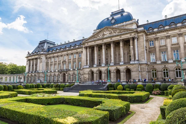 Королівський палац у Брюсселі — стокове фото