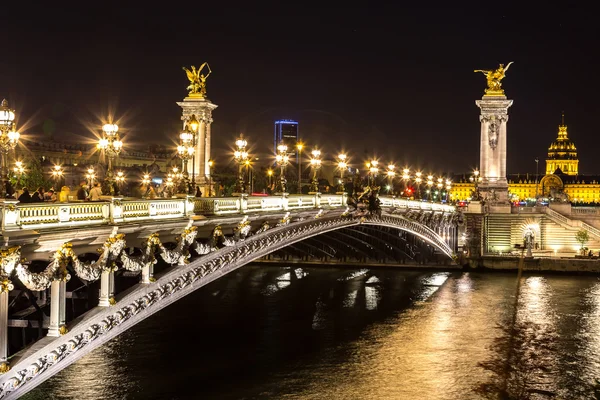 Bridge of Alexandre III in Paris — Stock Photo, Image