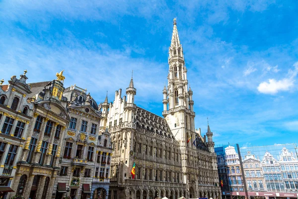 A Grand Place em Bruxelas — Fotografia de Stock