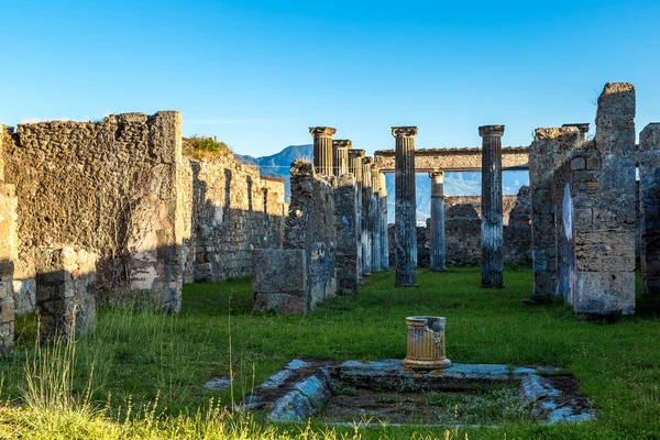 Αρχαίο στάδιο στην πόλη Πομπηία — Φωτογραφία Αρχείου