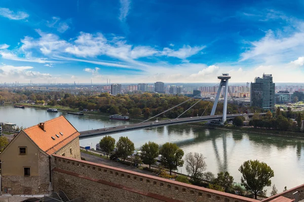 Bratislava panoramik görünüm — Stok fotoğraf