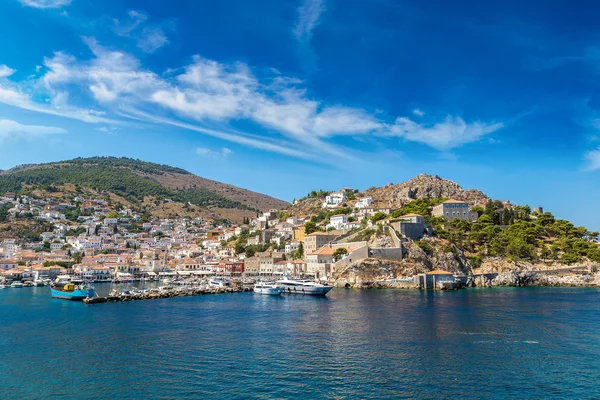 Isola di Idra in giorno d'estate — Foto Stock