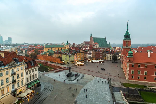 Πανοραμική άποψη της Βαρσοβίας — Φωτογραφία Αρχείου