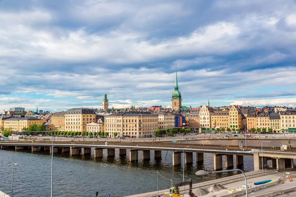 Gamla Stan, oude stad van Stockholm — Stockfoto