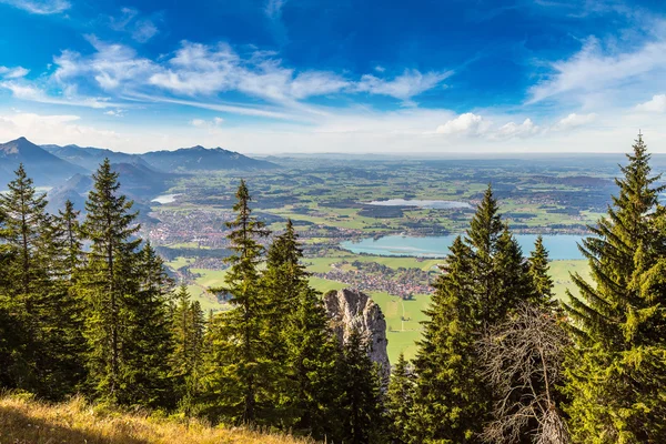 Alperna och sjöar i Tyskland — Stockfoto