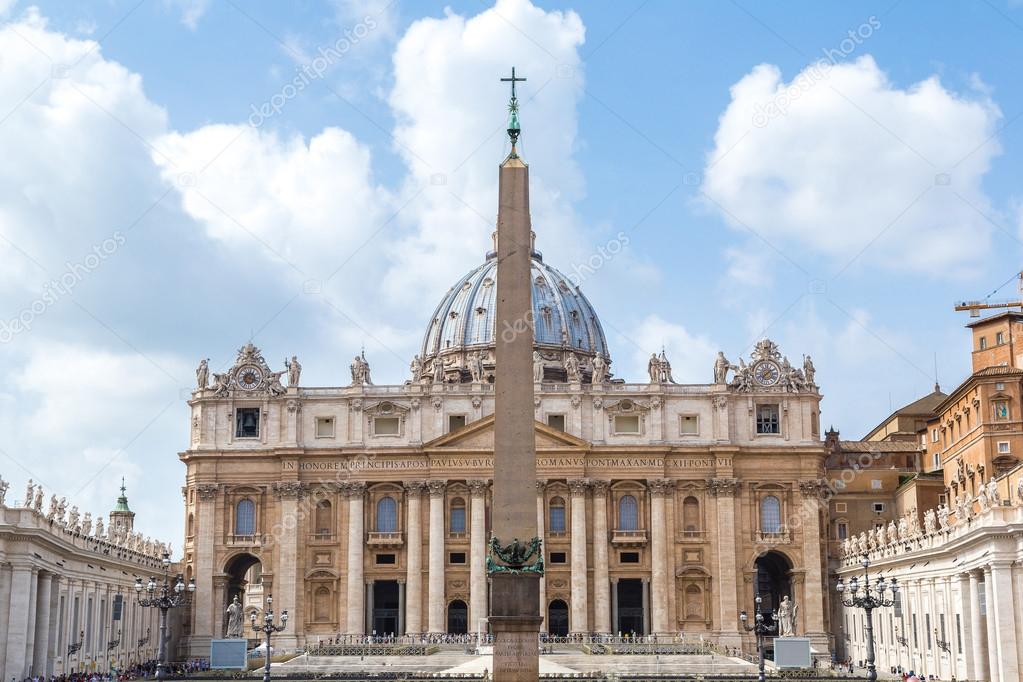 Basilica of Saint Peter in summer