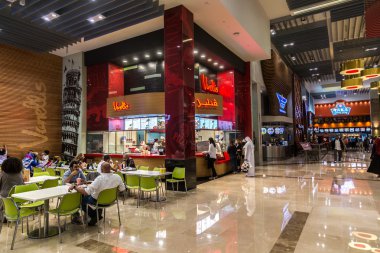 Dubai Alışveriş merkezi food court