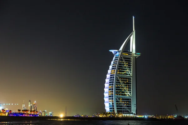 Роскошный отель Burj Al Arab — стоковое фото