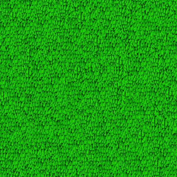 Seamless green carpet closeup texture background. — Stock Photo, Image