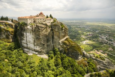 St. Stephen's Convent in Meteora, Greece clipart